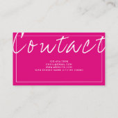 メンタルヘルス専門フィジカルセラピーヘルスB 名刺 (裏面)