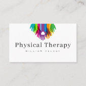 メンタルヘルス専門フィジカルセラピーヘルスB 名刺 (正面)