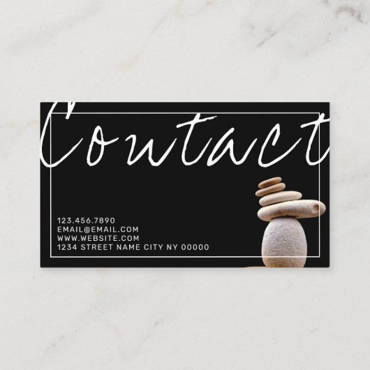 メンタルヘルス専門フィジカルセラピーヘルスB 名刺 (裏面)