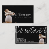 メンタルヘルス専門フィジカルセラピーヘルスB 名刺 (正面/裏面)