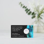 メンタルヘルス心理療法士名刺 名刺 (スタンド正面)