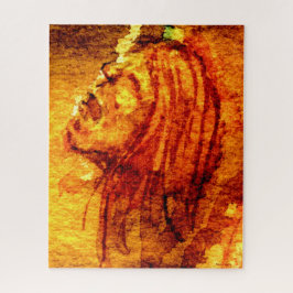 メンタルヘルス悲しみ水絵を描色 ジグソーパズル