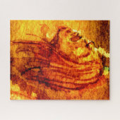 メンタルヘルス悲しみ水絵を描色 ジグソーパズル (横)