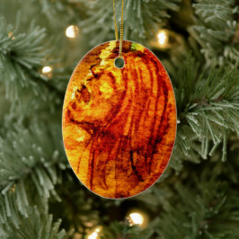 メンタルヘルス悲しみ水絵を描色 セラミックオーナメント