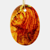 メンタルヘルス悲しみ水絵を描色 セラミックオーナメント (裏面)