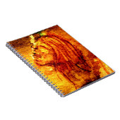 メンタルヘルス悲しみ水絵を描色 ノートブック (右側)