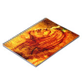 メンタルヘルス悲しみ水絵を描色 ノートブック (左側)