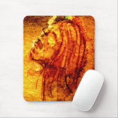 メンタルヘルス悲しみ水絵を描色 マウスパッド (マウス)