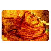 メンタルヘルス悲しみ水絵を描色 マグネット (横)