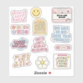 メンタルヘルス感動的ステッカーパック シール (シート)