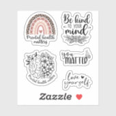 メンタルヘルス感動的, Mental Health Pack シール (シート)