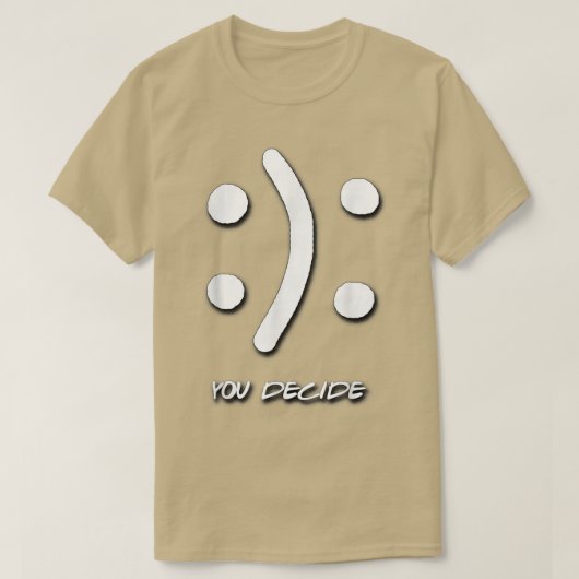 メンタルヘルス戦争を決定するうつ病サポート Tシャツ (デザイン正面)