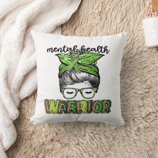 メンタルヘルス戦士 クッション (ブランケット)