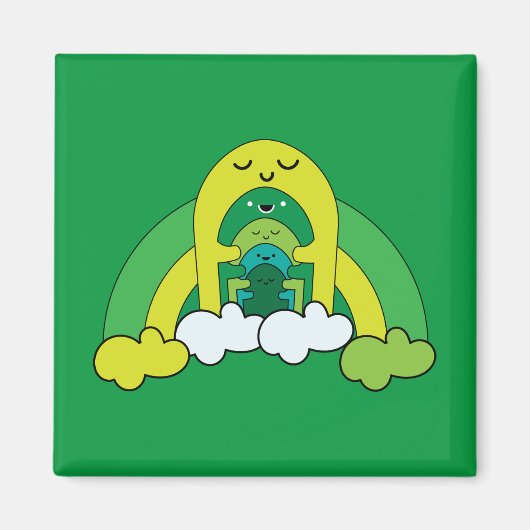 メンタルヘルス支援 マグネット (正面)