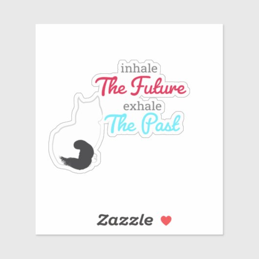 メンタルヘルス猫 シール (シート)