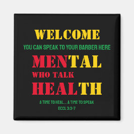 メンタルヘルス理容師 マグネット