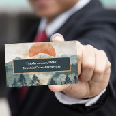 メンタルヘルス相談員パインターリーマウンテンサン 名刺