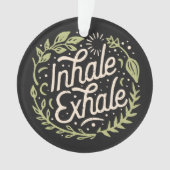 メンタルヘルス瞑想引用文ボホ美学 オーナメント (正面)