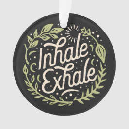 メンタルヘルス瞑想引用文ボホ美学 オーナメント