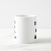 メンタルヘルス自分で休んでもいい気に前向き コーヒーマグカップ (中央)