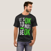 メンタルヘルス自殺認識度ギフトNo Tシャツ (正面フル)