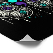 メンタルヘルス自殺認識度セミコロンバーター ポスター (角)