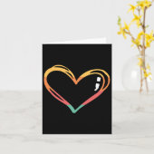 メンタルヘルス自殺認識度月号記号Semic カード (黄色い花)