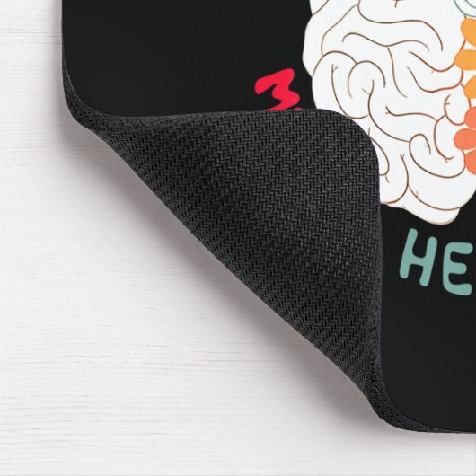 メンタルヘルス花脳自殺認識度とP マウスパッド (コーナー)