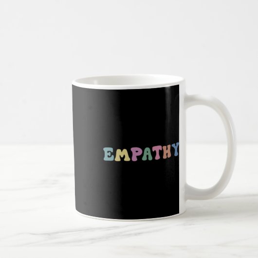 メンタルヘルス認識度の優しさ コーヒーマグカップ (右)