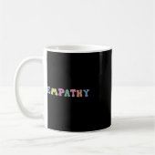メンタルヘルス認識度の優しさ コーヒーマグカップ (左)