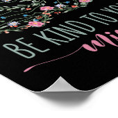 メンタルヘルス認識度は心に優しい ポスター (角)