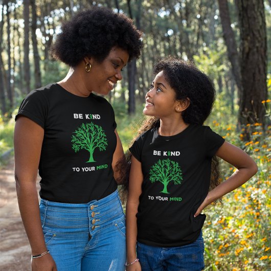 メンタルヘルス認識度は心に優しい Tシャツ