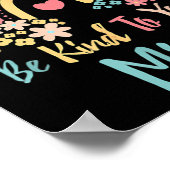 メンタルヘルス認識度は心の最後に優しい ポスター (角)