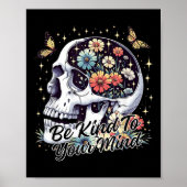 メンタルヘルス認識度は自分に優しくしなさい ポスター (正面)