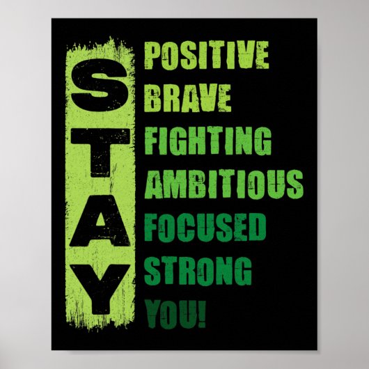 メンタルヘルス認識度アパレルコティーメンズメンズウィメンズ ポスター (正面)