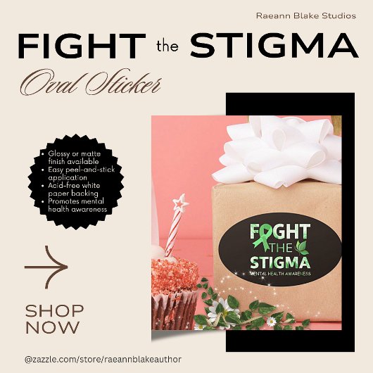 メンタルヘルス認識度オーバルシール 楕円形シール