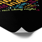 メンタルヘルス認識度ギフトうつ病 ポスター (角)