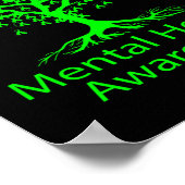 メンタルヘルス認識度グリーンツリーメンタルヘルスA ポスター (角)