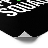 メンタルヘルス認識度グリーンリボンサポートチーム ポスター (角)