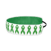 メンタルヘルス認識度グリーンリボン アスレチックヘッドバンド (右)