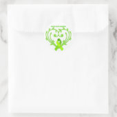 メンタルヘルス認識度シール ラウンドシール (バッグ)