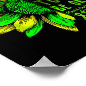 メンタルヘルス認識度ヒマワリIt Ok To ポスター (角)