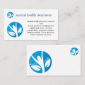 メンタルヘルス認識度名刺 名刺 (正面/裏面)