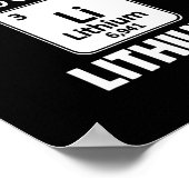 メンタルヘルス認識度引用文Teeリチウム要素 ポスター (角)