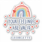 メンタルヘルス認識度感覚が有効 シール (正面)