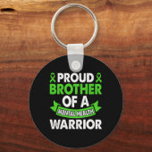 メンタルヘルス認識度戦士メンタルブラザー キーホルダー (正面)
