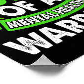 メンタルヘルス認識度戦士メンタルブラザー ポスター (角)