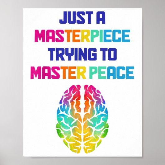 メンタルヘルス認識度月メンタルヘルス ポスター (正面)