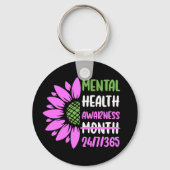 メンタルヘルス認識度月 キーホルダー (裏面)