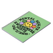 メンタルヘルス認識度月 ノートブック (左側)